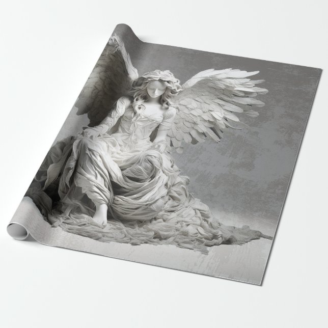 Papier Cadeau Divine fille Angel (Déroulé)