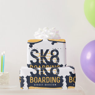 Papier Cadeau Division Skateboard Street