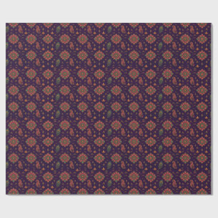 Papier cadeau Diwali Jewel Rangoli