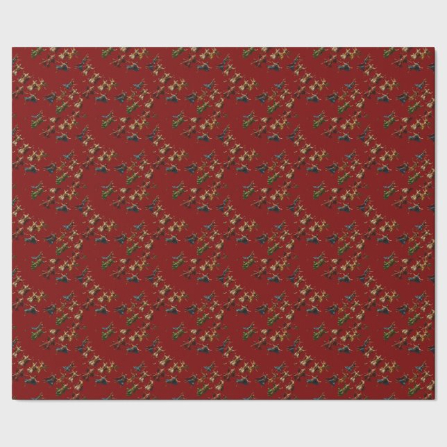 Papier Cadeau Dix seigneurs sautant Les Dix Commandements Vector (Couture)