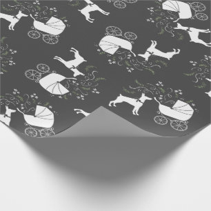 Papier Cadeau Doberman Chien Baby shower Chien Chien Chien Chien