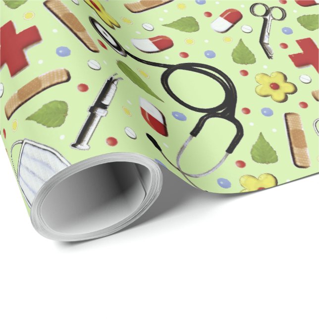 Papier Cadeau Docteur Gift (Coin rond)