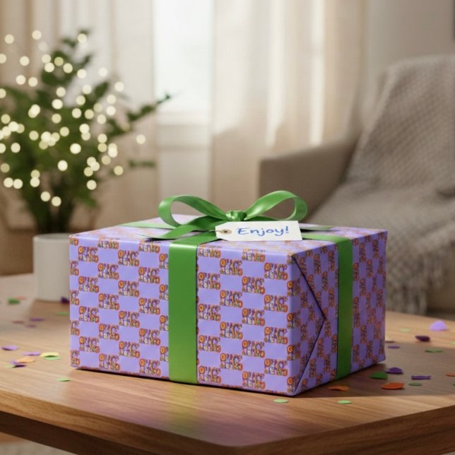 Papier Cadeau Document d'enveloppement de la paix (Créateur téléchargé)
