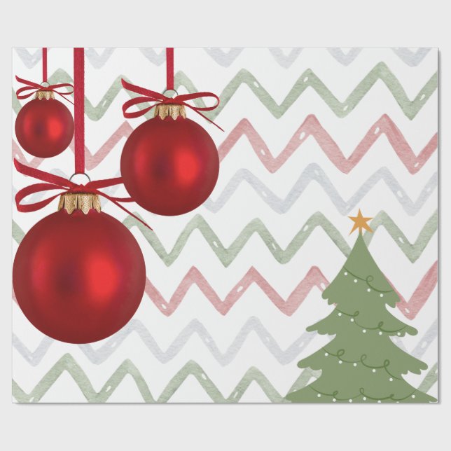 Papier Cadeau Dodo Craft Studio : Vœux de Noël cosy.  (Plat)