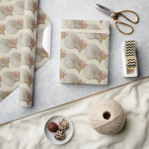 Papier Cadeau Dollar de Sable Corail de Mer