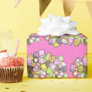 Papier Cadeau Dolly Mixte Royaume-Uni Fondant Confection Candy