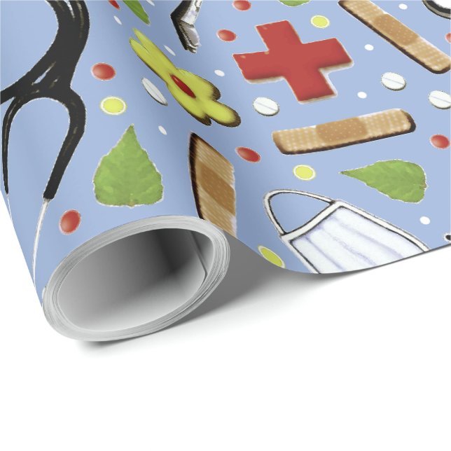 Papier Cadeau Don Creative Doctor (Coin rond)
