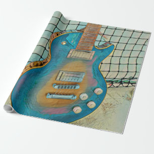 Papier Cadeau Don de guitare acoustique