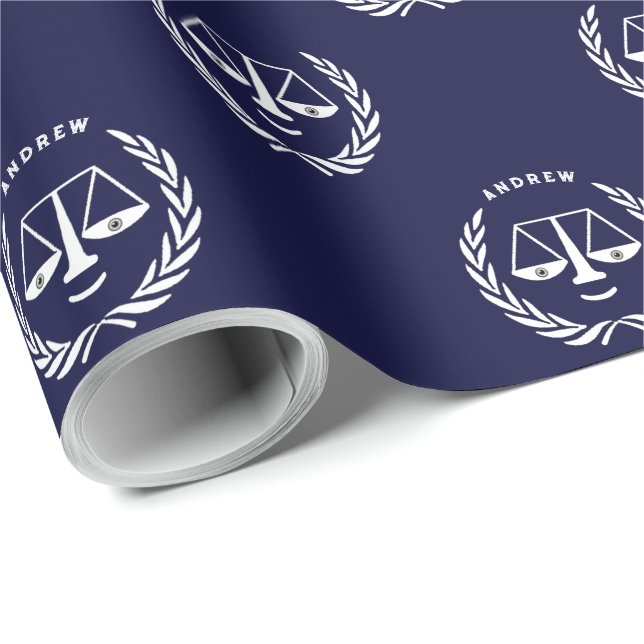 Papier Cadeau Don de l'avocat (Coin rond)