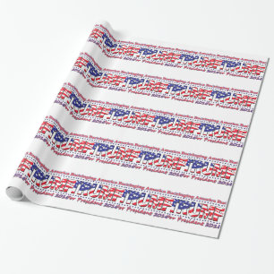 Papier Cadeau Donald Trump