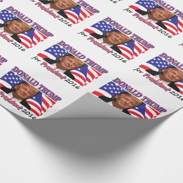 Papier Cadeau Donald Trump (Coin)