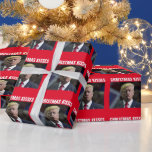 PAPIER CADEAU DONALD TRUMP CHRISTMAS KISSES KISS WRAPPER PAPIER<br><div class="desc">TRUMP NOËL KISSES WRAPPER PAPIER</div>