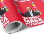Papier Cadeau DONALD TRUMP MAGA PETIT LITTLE Christmas WRAPPER P<br><div class="desc">TRUMP - VOUS AVEZ UN PETIT LIVRE MAGA DE NOËL</div>