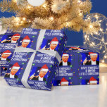 PAPIER CADEAU DONALD TRUMP SANTA HAT CHRISTMAS MAGA<br><div class="desc">TRUMP - VOUS AVEZ UN PETIT LIVRE MAGA DE NOËL</div>