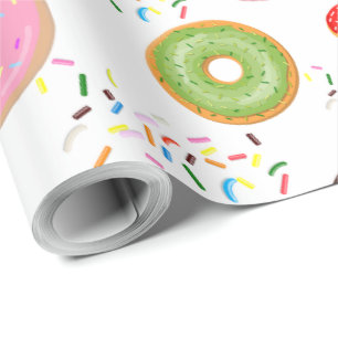 Papier Cadeau Donut et Cupcakes
