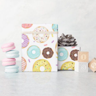 Papier Cadeau Donut Party 