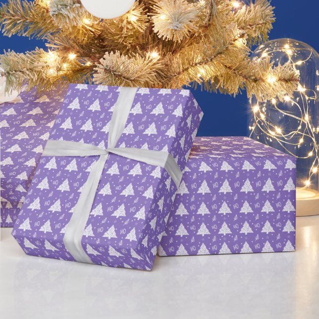 Papier Cadeau Doodle de Noël (Vacances)