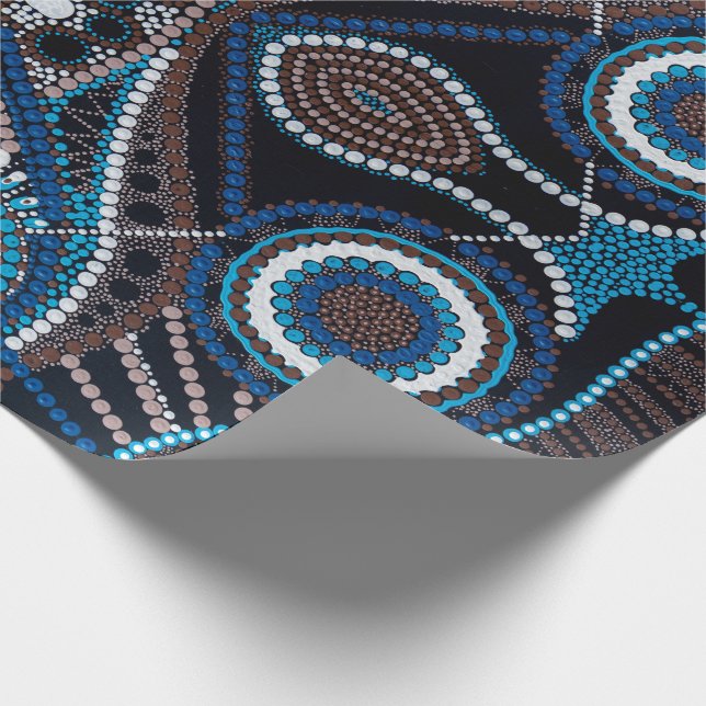 Papier cadeau Dot Art (Coin)