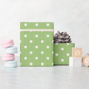 Papier Cadeau Dotty Delight Green
