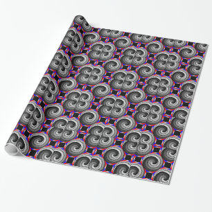 Papier Cadeau Double compensation Yin Yang Spiral par Kenneth Yo