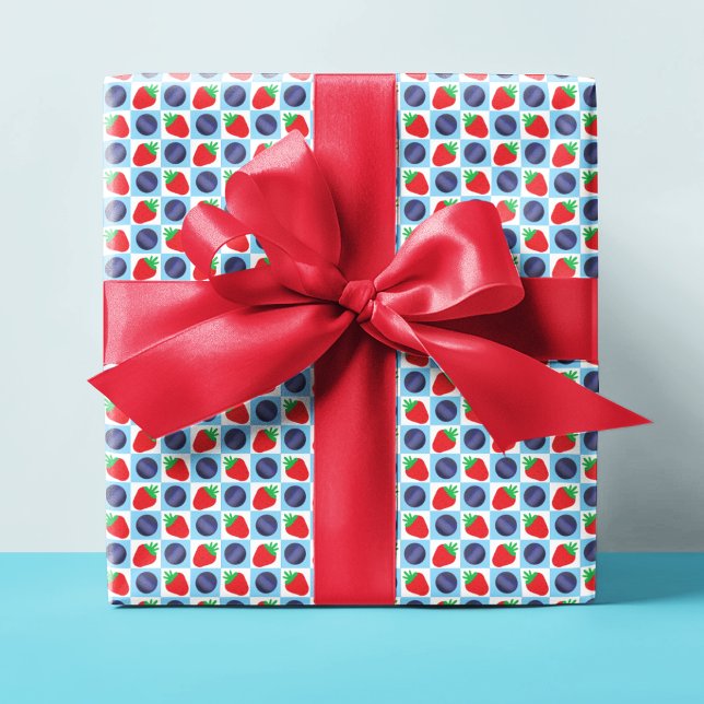 Papier Cadeau Douce Fête de Naissance Baby Berry (Créateur téléchargé)