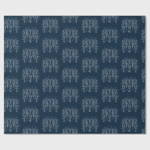 Papier Cadeau Douzième jour de Noël Papier à enveloppement de ca