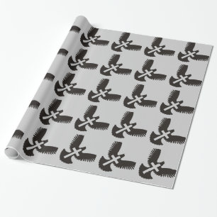 Papier Cadeau Dove avec croix