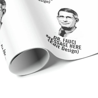 Papier Cadeau DR FAUCI personnalisé