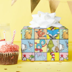 Papier Cadeau Dr. Seuss Histoires Graphiques