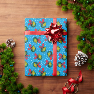 Papier Cadeau Dr. Seuss   Le Grinch   Motif de Couronne de Noël