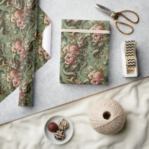 Papier Cadeau Drac’s Finery - Mythique Dragon gothique Bandana