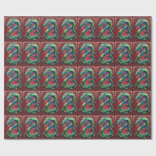 Papier Cadeau Dragon