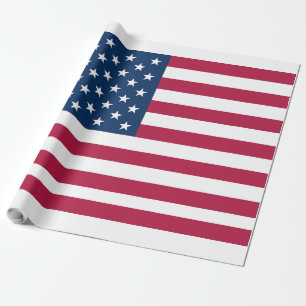 Papier Cadeau Drapeau américain