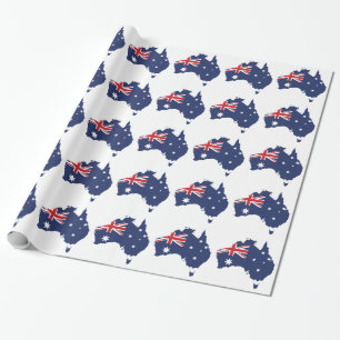Papier Cadeau Drapeau australien