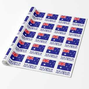 Papier Cadeau Drapeau australien
