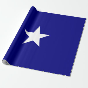 Papier Cadeau Drapeau bleu Bonnie