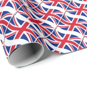 Papier Cadeau Drapeau britannique Union Jack Wrapping Paper