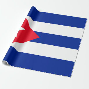 Papier Cadeau Drapeau Cuba