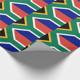 Papier Cadeau Drapeau d'Afrique du Sud