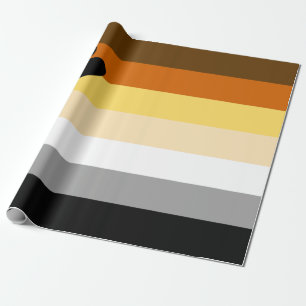Papier Cadeau Drapeau de fierté des Ours