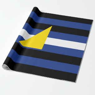 Papier Cadeau Drapeau de fierté des sports aquatiques