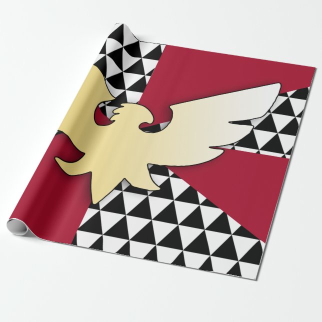 Papier Cadeau Drapeau de fierté Drag (Déroulé)