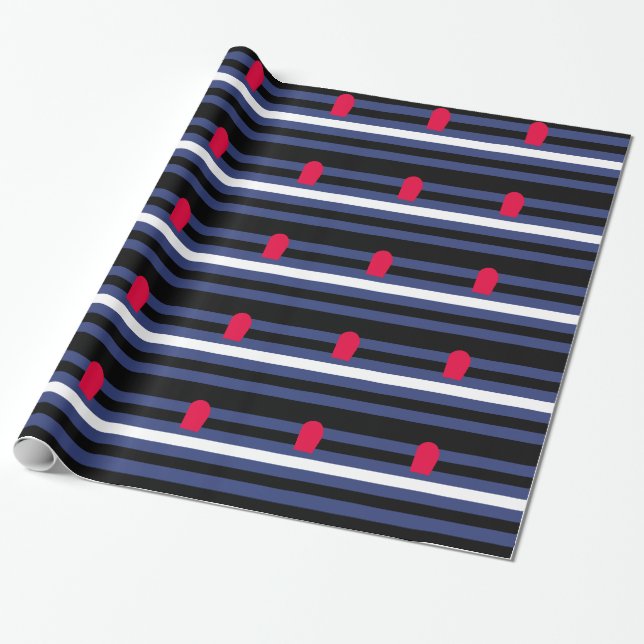 Papier Cadeau Drapeau de fierté en cuir (Déroulé)
