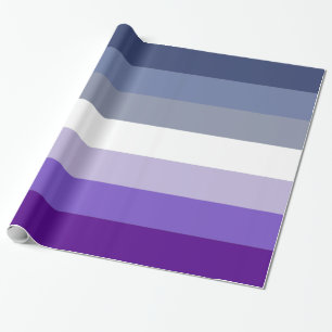 Papier Cadeau Drapeau de fierté lesbienne Butch