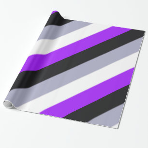 Papier Cadeau Drapeau de fierté sexuelle tombée