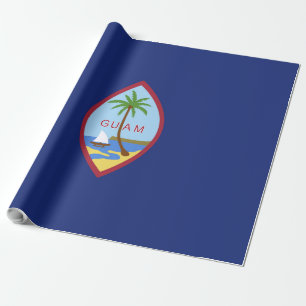 Papier Cadeau Drapeau de Guam
