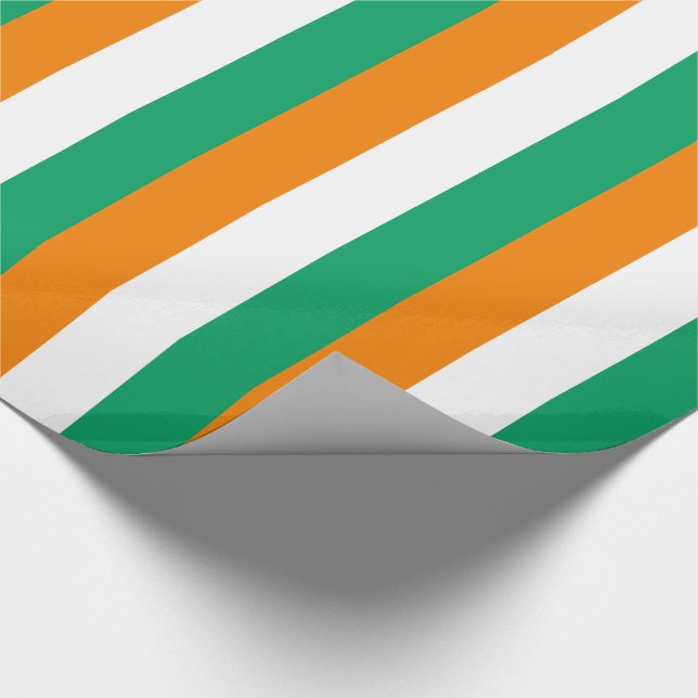 Papier Cadeau Drapeau de la Côte d'Ivoire (Coin)