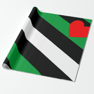 Papier Cadeau Drapeau de la Fierté de cuir Boi