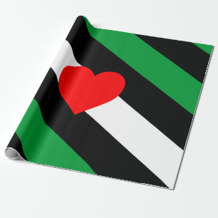 Papier Cadeau Drapeau de la Fierté de cuir Boi