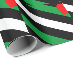 Papier Cadeau Drapeau de la Fierté de cuir Boi